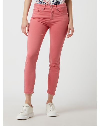Brax Skinny Fit Jeans Met Stretch, Model 'ana' - Roze