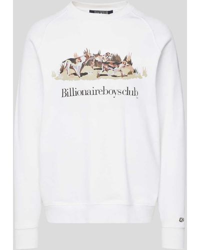 BBCICECREAM Sweatshirt mit Motiv-Print - Weiß