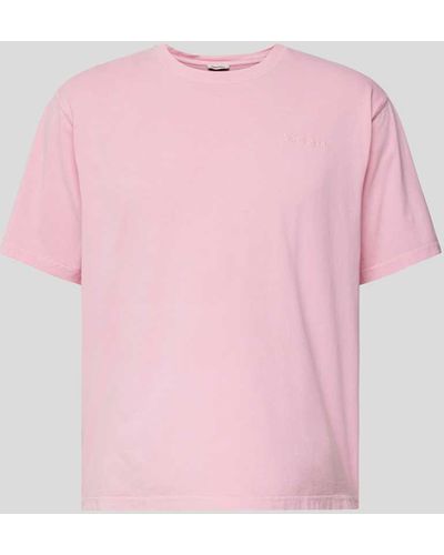 Nanushka T-Shirt aus reiner Bio-Baumwolle - Pink