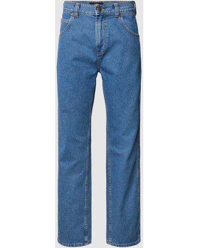 Dickies Jeans Met 5-pocketmodel - Blauw