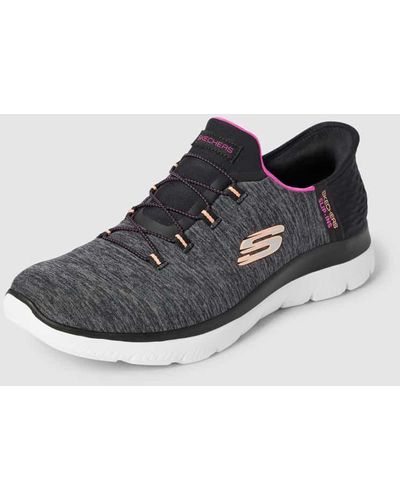 Skechers Sneaker mit Label-Details Modell 'SUMMITS' - Grau
