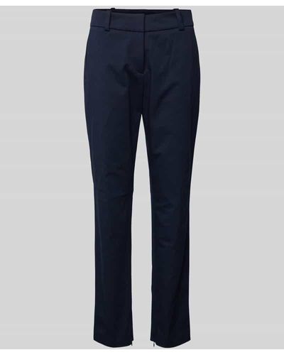 HUGO Anzughose mit Haken- und Reißverschluss Modell 'Hedima' - Blau