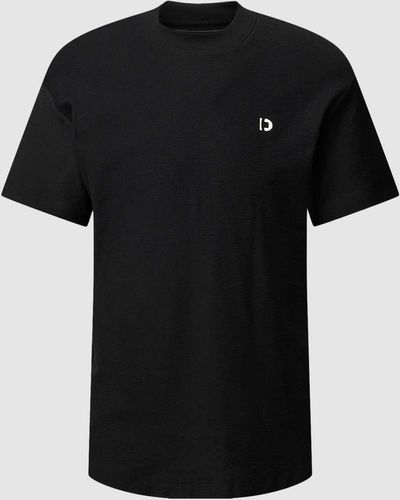 Tom Tailor T-shirt Met Structuurmotief - Zwart