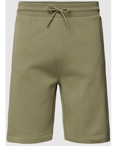 Napapijri Straight Fit Shorts mit elastischem Bund - Grün