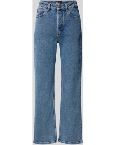 The Kooples Regular Fit Jeans im 5-Pocket-Design - Blau