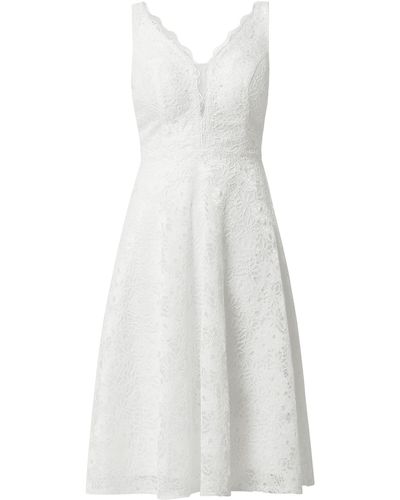 TROYDEN COLLECTION Brautkleid aus Spitze - Weiß