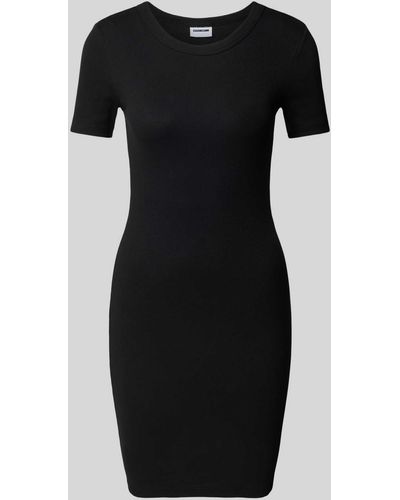 Noisy May Mini-jurk Met 1/2-mouwen - Zwart