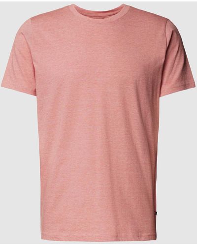 Matíníque T-shirt Met Labeldetail - Roze