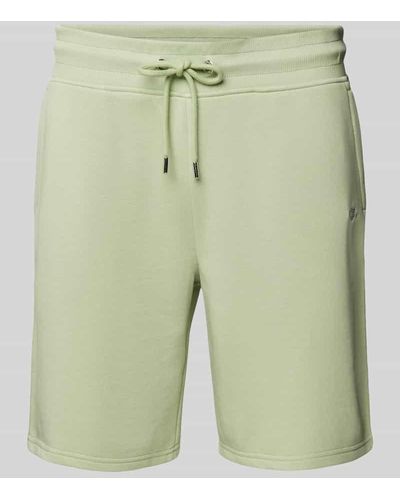 GANT Regular Fit Shorts mit elastischem Bund - Grün