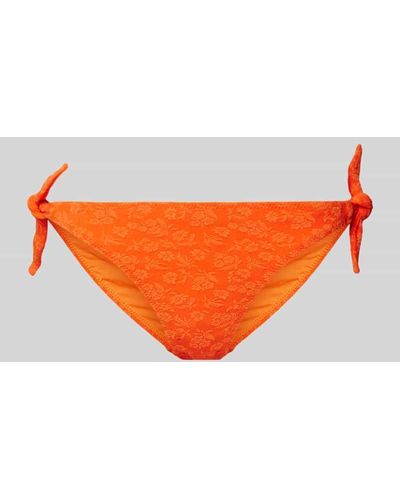 Banana Moon Bikini-Hose mit seitlicher Schnürung Modell 'PASTELROSE MIKTA' - Orange