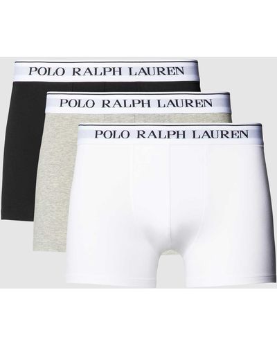 Polo Ralph Lauren Regular Fit Boxershort Met Effen Design - Wit