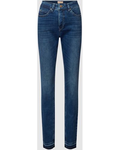 M·a·c Slim Fit Jeans - Blauw