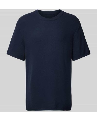 ARMEDANGELS T-Shirt mit Rundhalsausschnitt Modell 'ERWAAN' - Blau