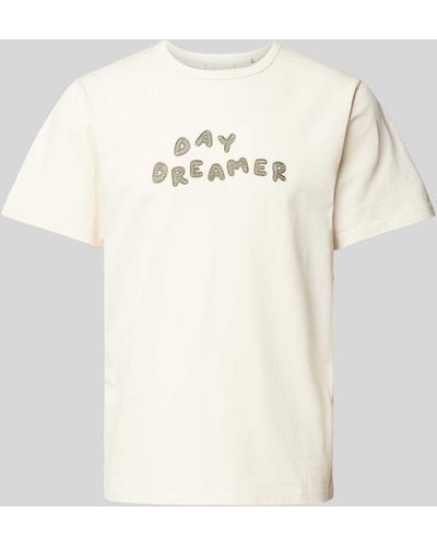 Forét T-Shirt mit Label-Detail Modell 'DREAM' - Natur