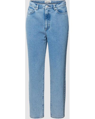 ARMEDANGELS Loose Fit Jeans Met Contrastnaden - Blauw