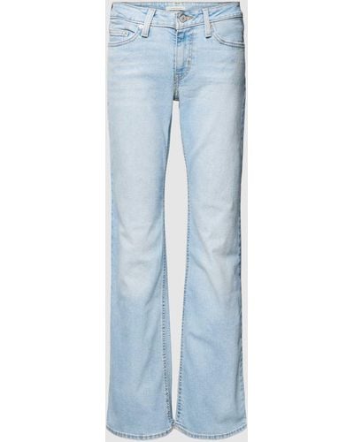 Levi's Bootcut Jeans im 5-Pocket-Design - Blau