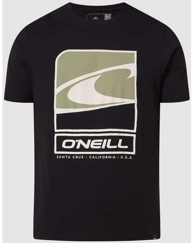 O'neill Sportswear Regular Fit T-Shirt mit Print - Schwarz
