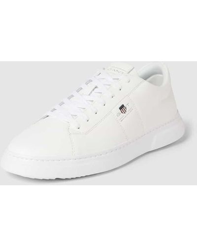 GANT Sneaker aus Leder mit Label-Details Modell 'Joree' - Weiß