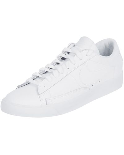 Nike Sneakers Van Leer - Wit