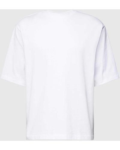Only & Sons T-shirt Met Ronde Hals - Wit