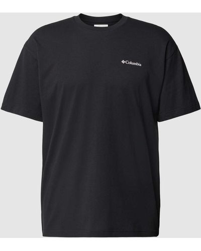 Columbia T-shirt Met Ronde Hals - Zwart