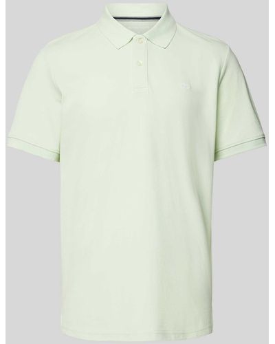 Tom Tailor Regular Fit Poloshirt Met Logostitching - Groen