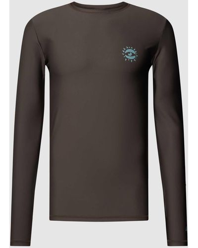 O'neill Sportswear Zwemshirt Met Motiefprint - Grijs