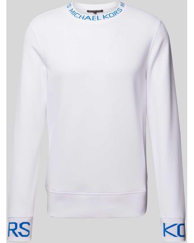 Michael Kors Sweatshirt Met Labelprint - Wit