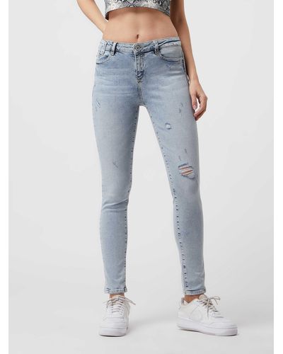 Miss Sixty Skinny Fit Jeans mit Lyocell-Anteil Modell 'My Magic' - Blau