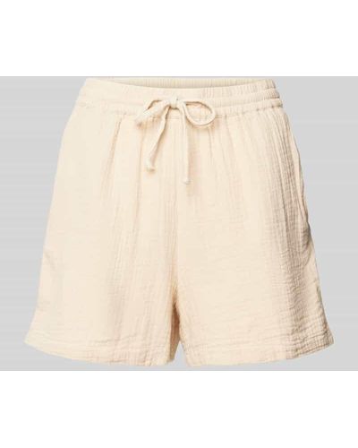 ONLY Shorts aus reiner Baumwolle Modell 'THYRA' - Natur