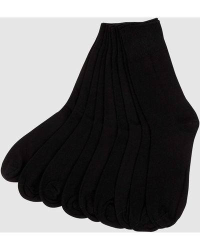 Camano Sokken Met Ribboordjes - Zwart