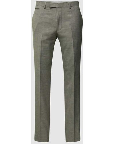 Strellson Slim Fit Anzughose in Melange-Optik Modell 'Kynd' - Grau