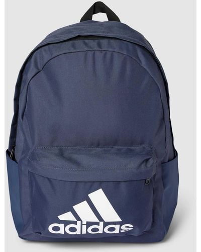 adidas Originals Rucksack mit Label-Print - Blau