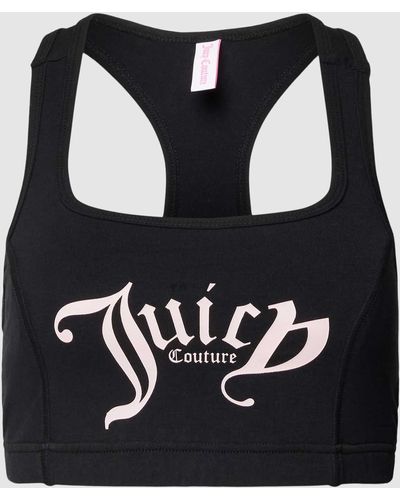 Juicy Couture Bralette Met Racerback - Zwart