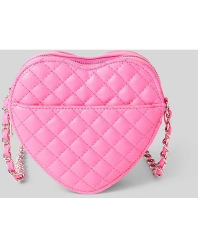 ONLY Crossbody Bag mit Strukturmuster Modell 'LIZZA' - Pink
