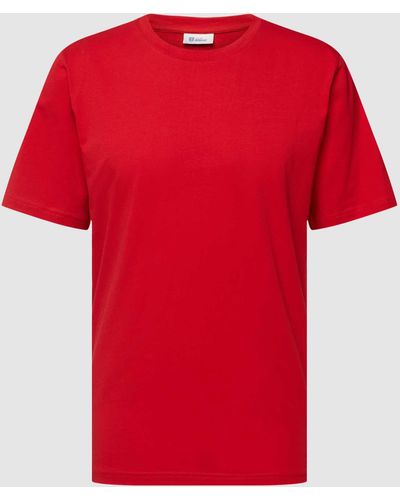 Schiesser T-shirt Met Ronde Hals - Rood