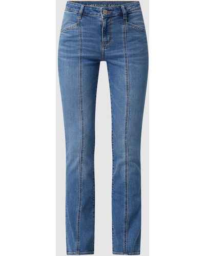 American Eagle Skinny Fit High Rise Jeans mit Stretch-Anteil - Blau