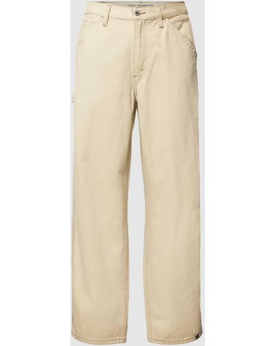 Levi's Jeans Met 5-pocketmodel - Naturel