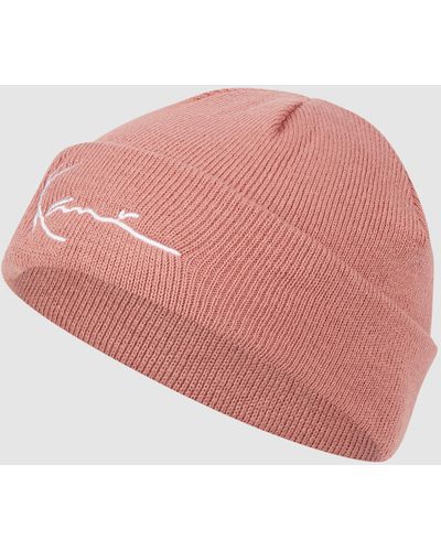 Karlkani Mütze mit Logo - Pink
