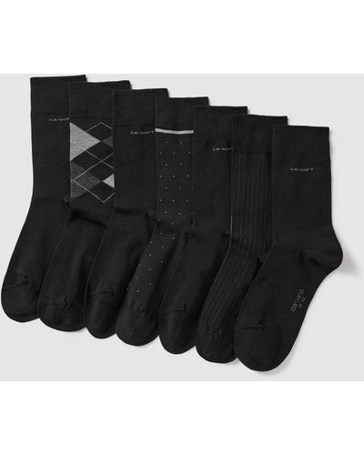 Camano Sokken Met Stretch - Zwart