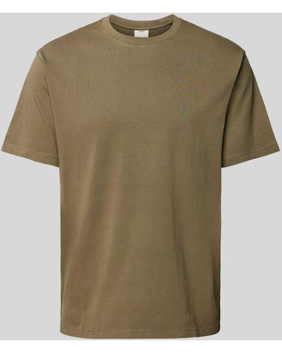 Mango T-Shirt mit Rundhalsausschnitt Modell 'SUGAR' - Grün