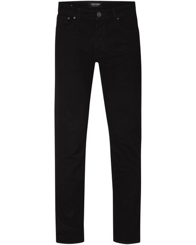 Jack & Jones Slim Fit Jeans mit Stretch-Anteil - Schwarz