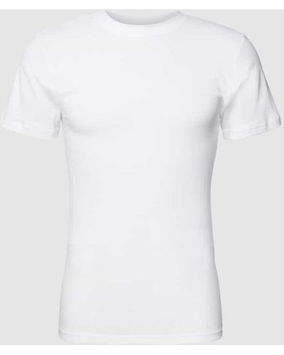 Mey T-Shirt aus Baumwolle Modell 'Olympia Shirt' - Weiß