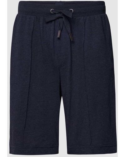 Jockey Pyjama-Shorts mit Modal-Anteil - Blau
