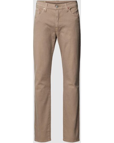 Levi's Slim Fit Jeans mit Stretch-Anteil Modell "511 CRAFT PAPER" - Natur