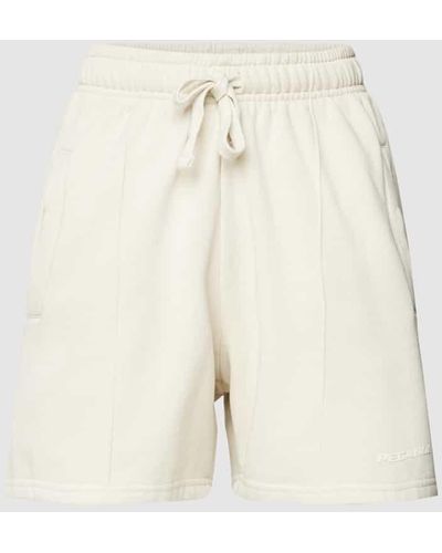 PEGADOR Shorts mit elastischem Bund Modell 'Sully' - Natur