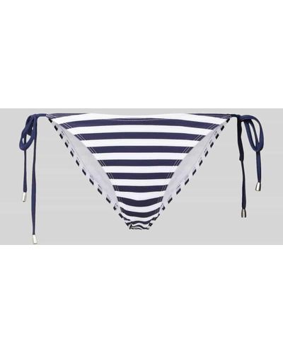 Barts Bikini-Hose mit seitlichen Schnürungen Modell 'CUSTE' - Blau