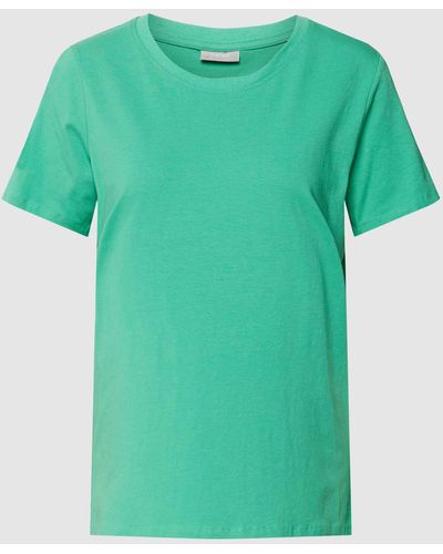 Fransa T-Shirt mit Rundhalsausschnitt Modell 'NOS' - Grün