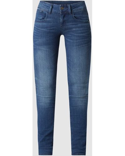 G-Star RAW Skinny Fit 5-Pocket-Jeans - Blau