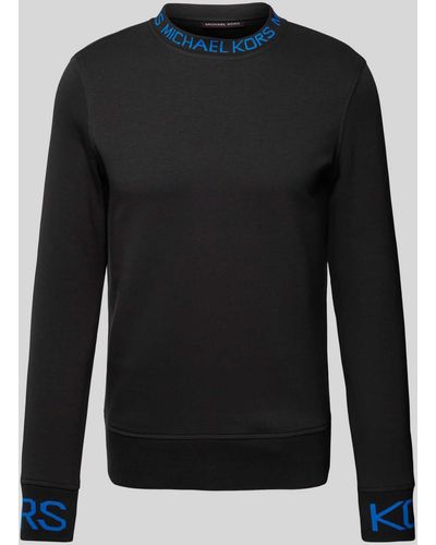 Michael Kors Sweatshirt Met Labelprint - Zwart